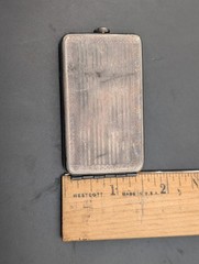 Antique 1926 Timekumpas Pocket Sundial Compass James Doran Solid Silver Tested
