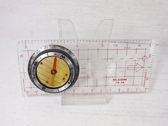 Olcom Fs-14 Orienteering Compass Made In Japan