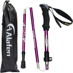 Collapsible Ultralight Aluminum Hiking Trekking Pole for Men Women