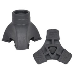 2Pcs Reusable Cane Tips Walking Pole Ends for Home Use