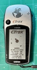 Garmin eTrex Vista Handheld GPS Personal Navigator w/ Manuals – Tested