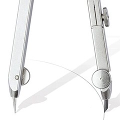 Comfort 2 Pc Metal Quick Setting 6″ Compass Set 552 01