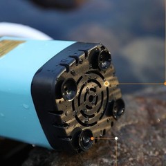 9000mAh Camping Shower with Quiet Operation and LED Display for Outdoor Use