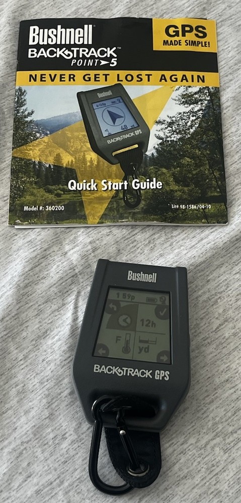 Bushnell Backtrack Gps Point 5 Personal Gps