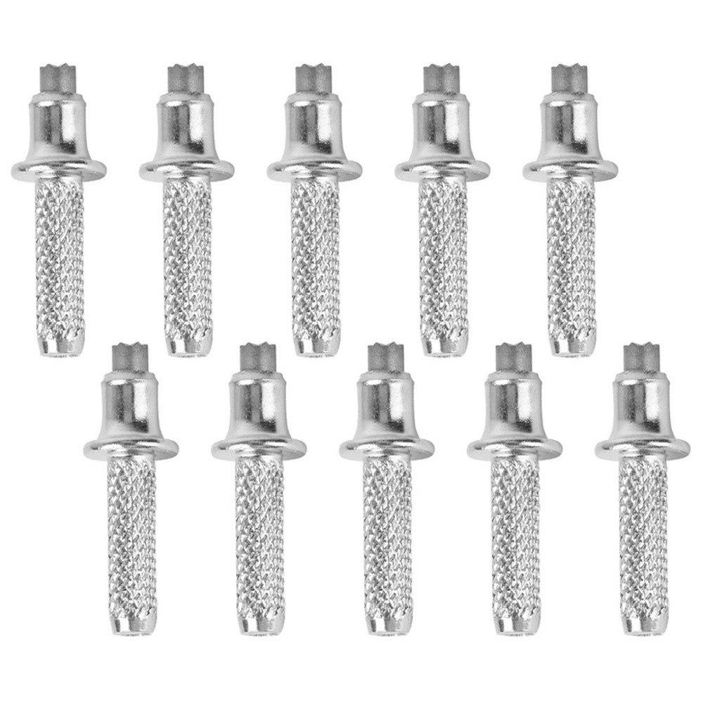 10PCS Replacement Mountaineering Rod Tip Tungsten Trekking Pole Stick Tip