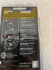 Suunto M-3 Magnifying Baseplate Compass With Lanyard New