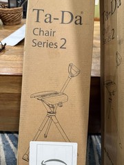 STEP2GOLD Ta-Da Chair Series 2, Portable Trekking Hiking Pole – 36.2” Black