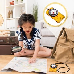 Orienteering Compass Hiking Compass Outdoor Navigation Survival Compass Water…