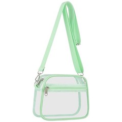 Clear Bag for Stadium Events Clear Sports Fan Handbags Large Avocado Green