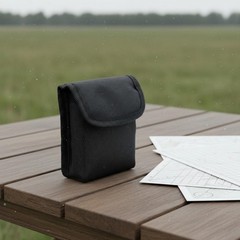 Compass Pouch Black Top-Cover-Top Pouch Small