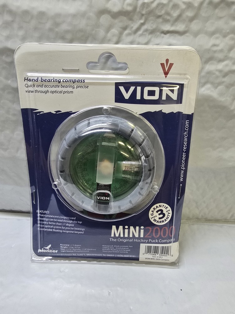 VION MINI 2000 Compass Hiking Boating BRAND NEW !!!