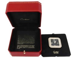 Rare Cartier Santos SIHH 2004 Compass Limited Edition Palladium Brass