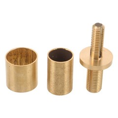 Elderly Walking Aid Accessories Copper Ordinary Cane Anti-slip Joint Connector