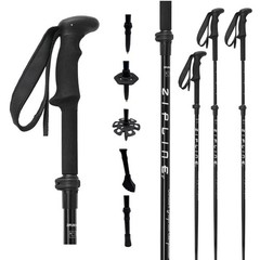 Graphite Hybrid Trekking Poles for Hiking – Lightweight, Durable Poles with S…