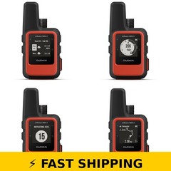 Garmin inReach Mini 2 Satellite Communicator Bundle – Flame Red
