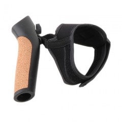 Handle Grip Trekking Stick Handle Grip with Adjustable Wrist Strap Cane Handle