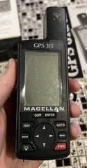 MAGELLAN GPS 315 Portable GPS Navigator Boating Fishing Hunting NOT WORKING