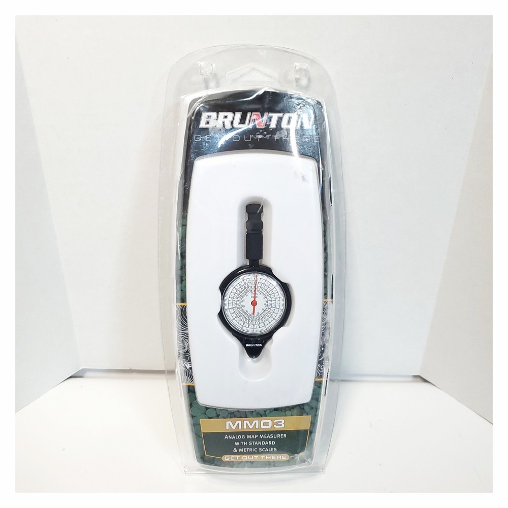 BRUNTON MM03 Analog Map Measurer With Standard and Metric Scales New Open Box