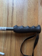 Komperdell Victory TI Trekking Poles Silver Size 110cm New