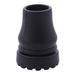 Rubber Walking Stick Cane Tip Anti-Slip Crutch Pad Hiking Trekking Protector