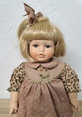 Artist doll porcelain doll doll 40 cm collector rarity Vintage