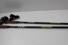 2pcs Leki Trekking Poles Response Nordic Walking 105cm