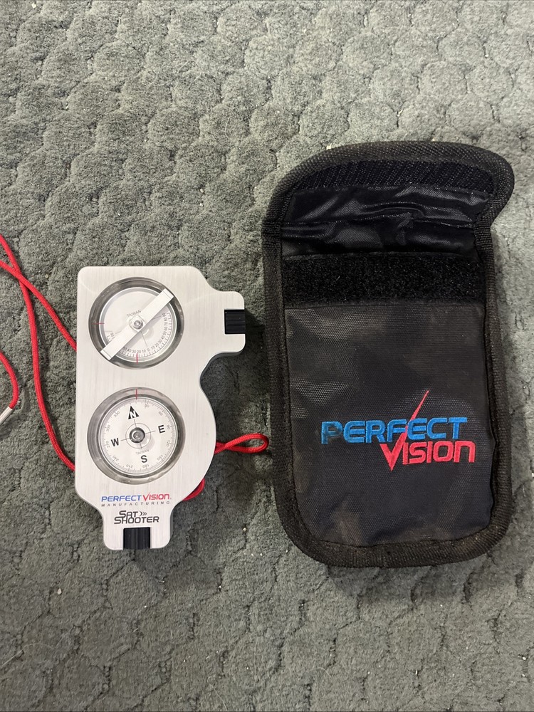 Perfect Vision Sat Shooter & COMPASS IN CASE
