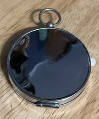 Flip Lid Compass Pendant – 1 3/4″