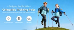 2-Pack 7075 Aluminum Ultralight Folding Trekking Poles, Professional Walking