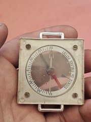 Vintage Suunto Helsinki Clinometer In Rough Condition & Suunto Compass Used N4.