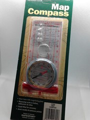 SAFESPORT Outdoor Gear Map Compass NEW CAMPING HIKING BACKPACKING NAVIGATION