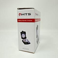 HTS Military Prismatic Compas NIB #221CO