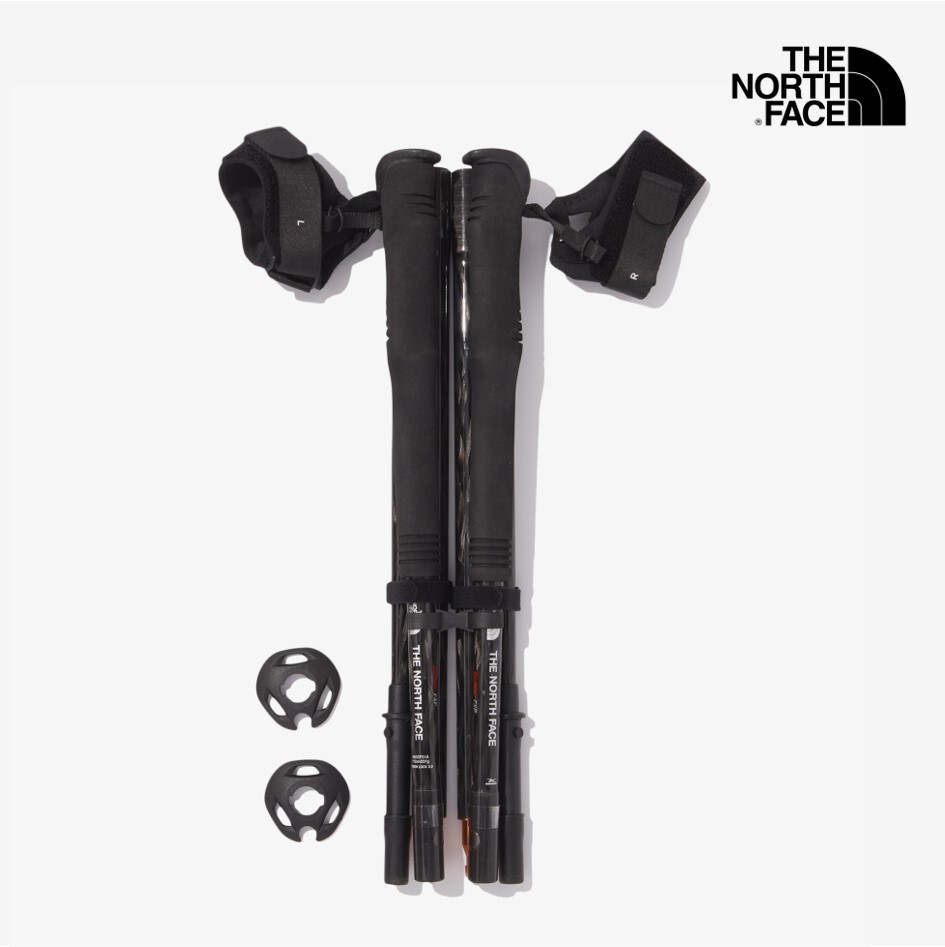 NEW THE NORTH FACE Hiking ALL CARBON FOLDING STICK SET M NA5SP51A (115CM) 45.3in