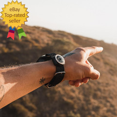 Gocompass – Micro Orienteering Wrist Compass | Watch Band or Paracord Bracelet