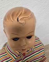 Old Celluloid Celluloid Doll Steiner Doll 50cm Sleep Eyes Collectors Vintage