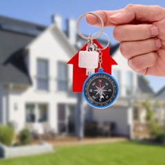 5PCS Mini Compass Toys pocket compass for kids boy scout compass Kids Teaching