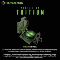 Cammenga Compass Military Grade Phosphorescent Lensatic Compass Shock, Sand,…