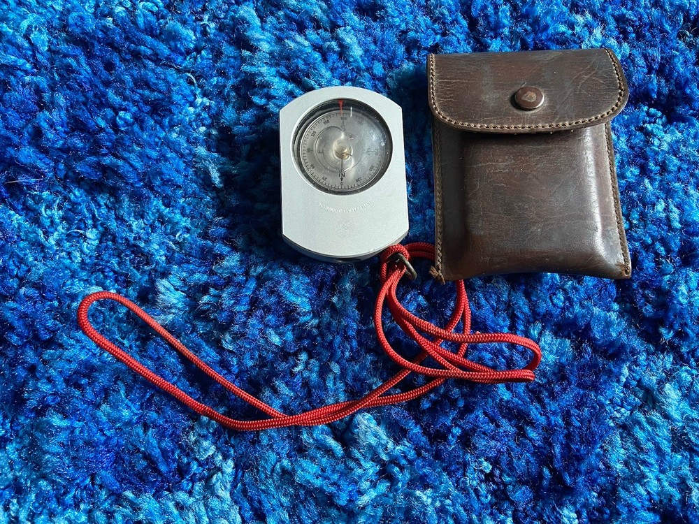 Vintage Suunto KB-14/360R Hand Bearing Compass Finland Optical Precision Tool*