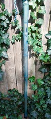 57″ – Bamboo – Walking Hiking Trekking Stick/Staff – Paracord Grip & Strap – #31