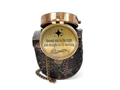 Customized Engraved Brass Compass for Anniversary Birthday Graduation Gift