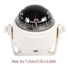 Waterproof Marine Compass for Car & Boat – Dash Mount Dashboard Navigation Tool
