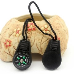 Portable Mini Pocket Compass with Lanyard Waterproof Hiking Survival Compass