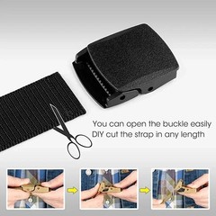 Travel Money Belt Men’s Belt Anti-Theft with Hidden Money Pocket 125cm