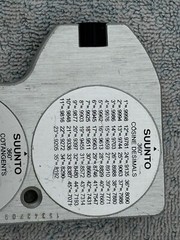 Sunnto Tandem Clinometer Compass #KB-14/360R Made In Finland