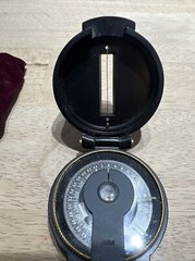 Vintage Engineer Lensatic Compass. Lot 219
