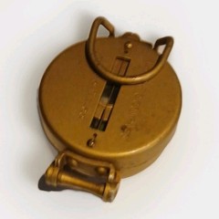 Vintage YCM Engineer Lensatic Compass Liquid Filled A323