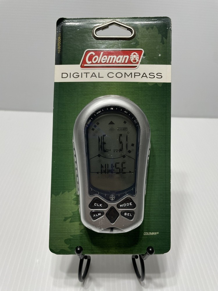 Coleman Electronic Digital Compass. Compass, Stopwatch, Thermometer, Alarm, etc.