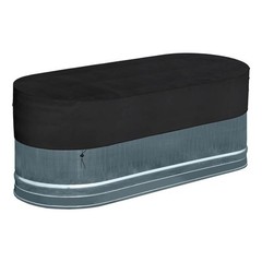 Elliptical Shape Water Tank Cover 420D Oxford Fabric Outdoor Waterproof