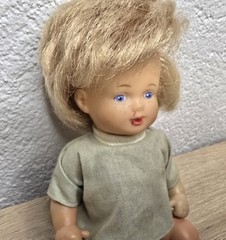 Play doll vinyl doll Schildkröt doll 17 cm collector original Vintage
