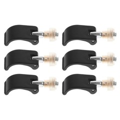 6Pcs Lightweight Walking Stick Locking Clips with Nut Screws for Hiking Poles